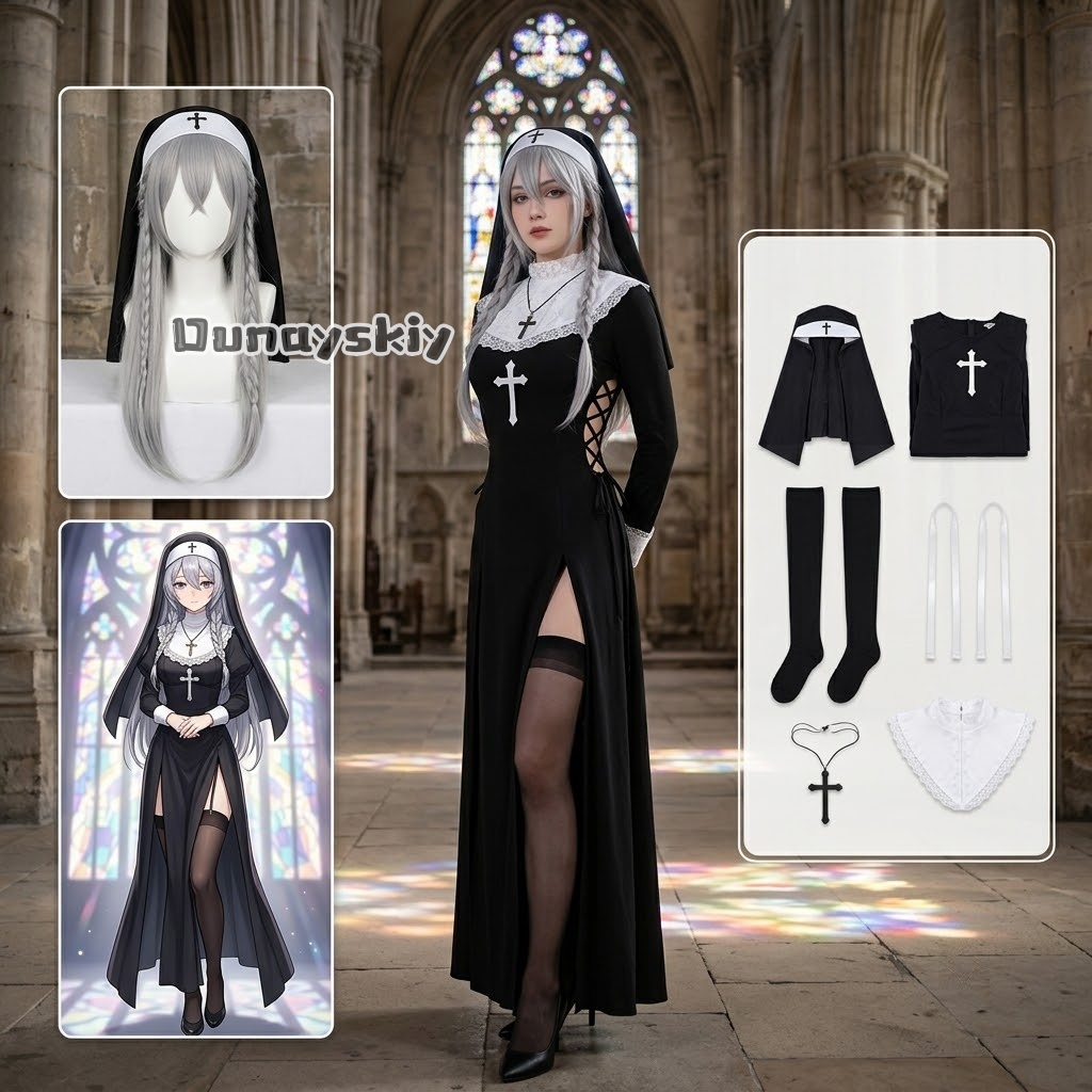 KS*06Original Nun Cos Outfit B - огляд і ціна Photography Japanese