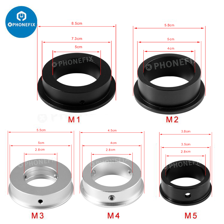 38/45/55/58/85mm to 28mm C-Mou - огляд і ціна Lens Adapter Ring