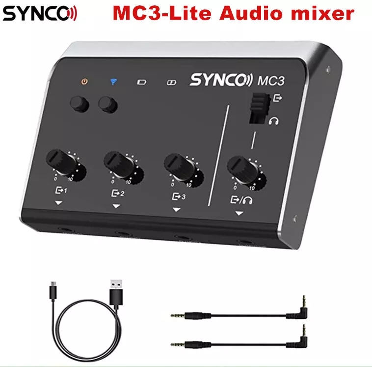 Synco MC3 Lite Audio Mixer 4 C - огляд і ціна Photography Videos Free