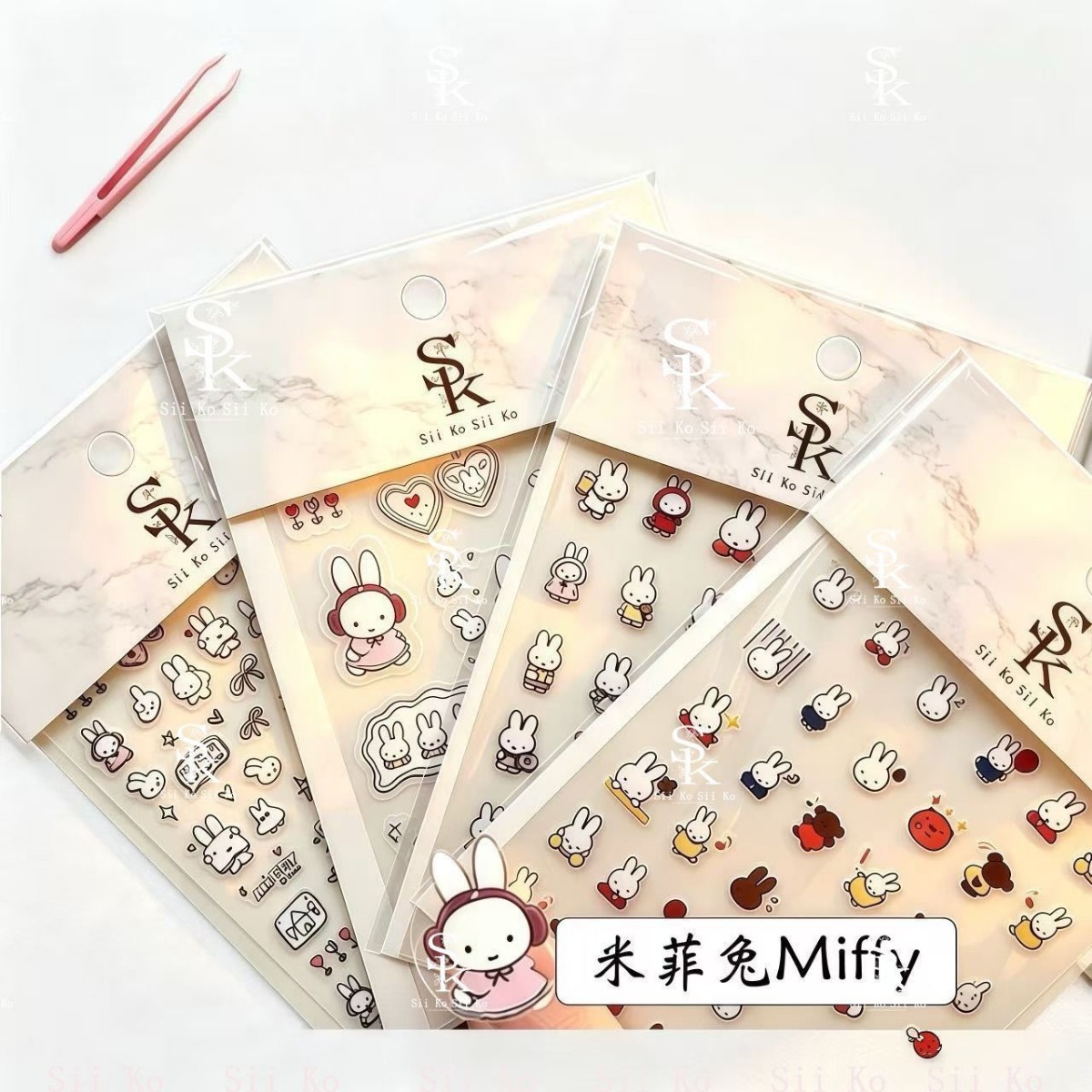 Miffy Rabbit Nail Stickers Cut - огляд і ціна Photography Cheat Sheet