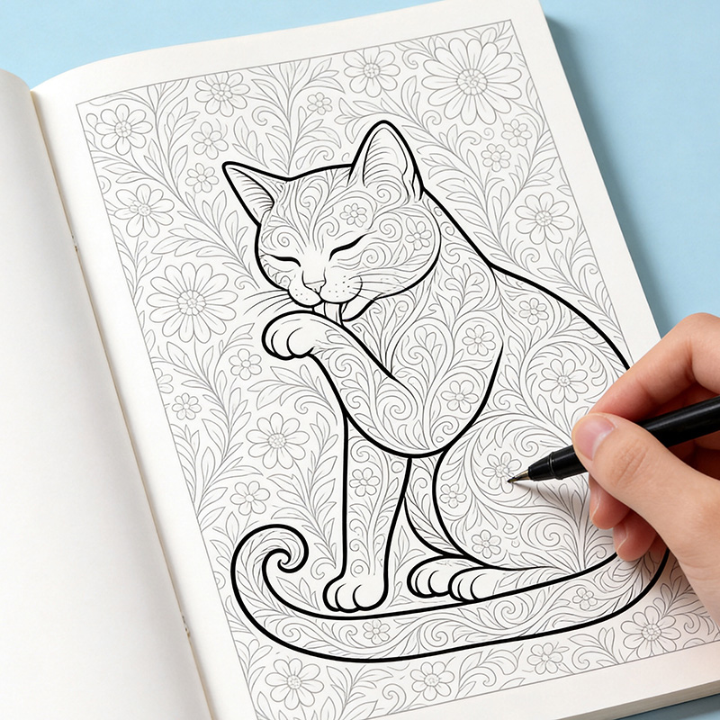 A Hand Drawn Coloring Book for - огляд і ціна Photography Book