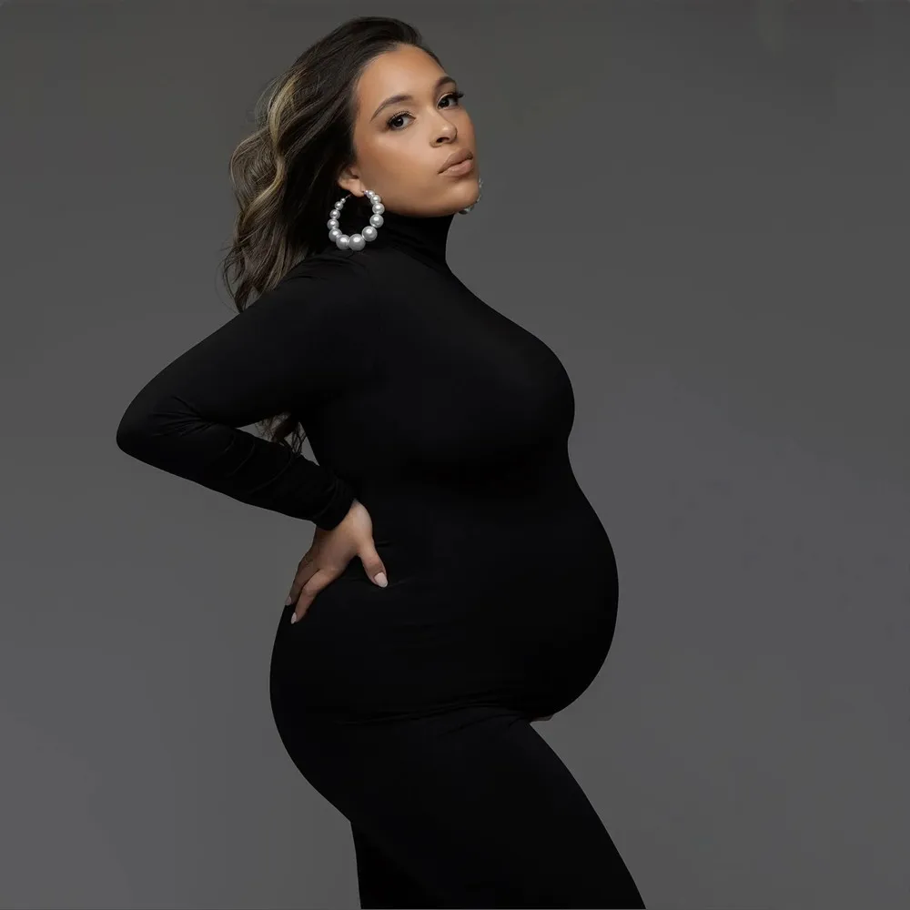 Black Skinny Dress Maternity P - огляд і ціна Photography Club