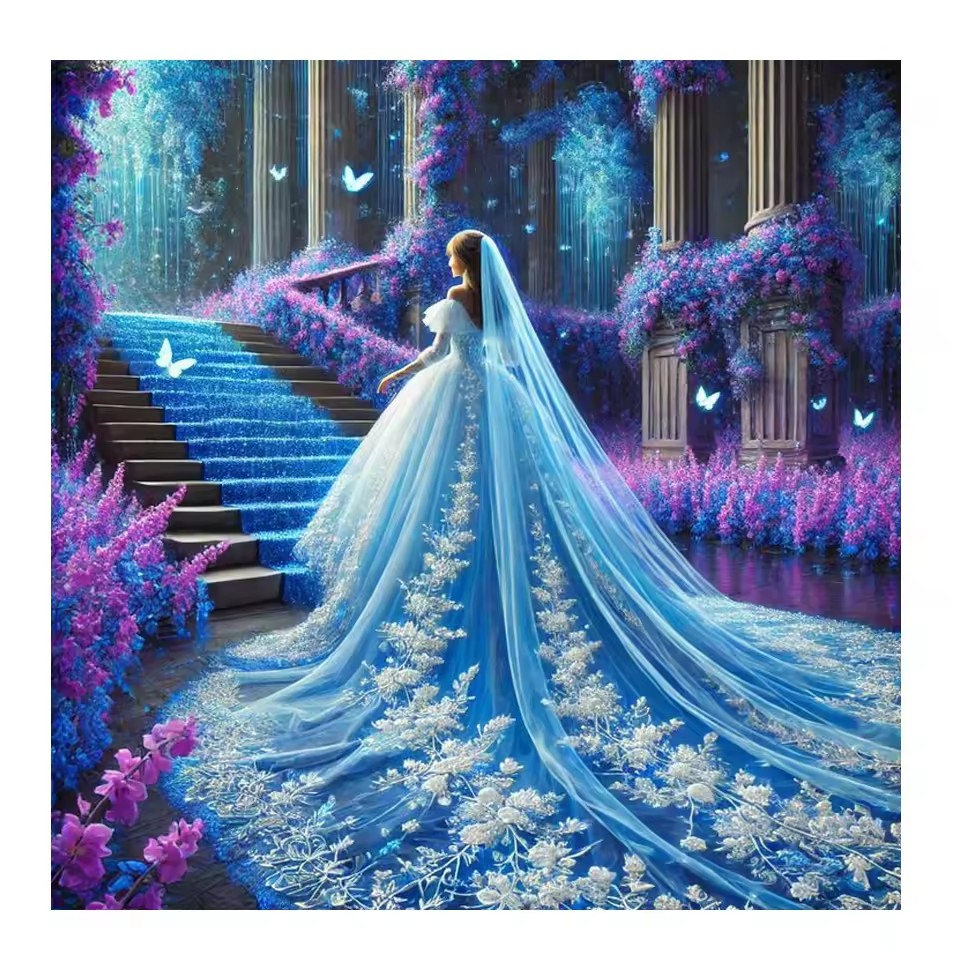 5D Diamond Painting Girl Unico - огляд і ціна Photography Geometry