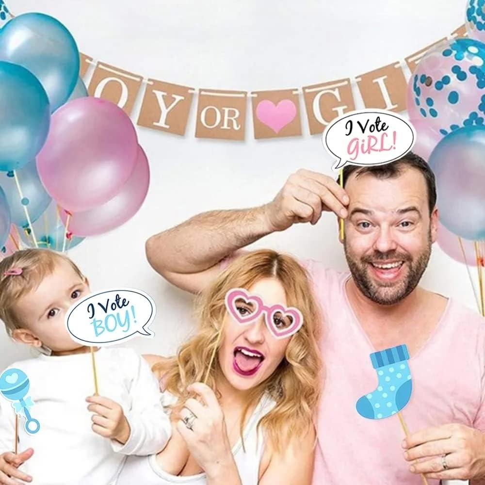 Boy or Girl Gender Reveal Phot - огляд і ціна Photography Prompt