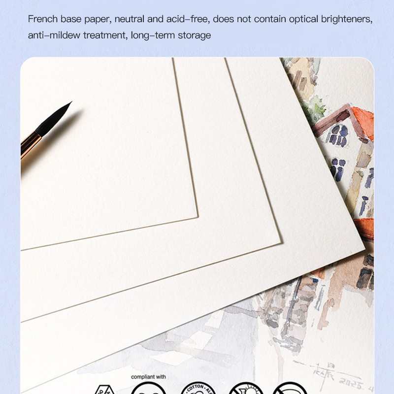 Square Watercolor Book Medium  - огляд і ціна Photography Book