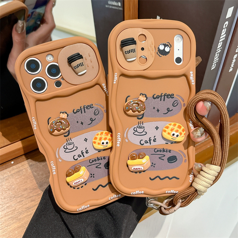 3D Cartoon Bread With Wrist St - огляд і ціна Camera Wrist Strap