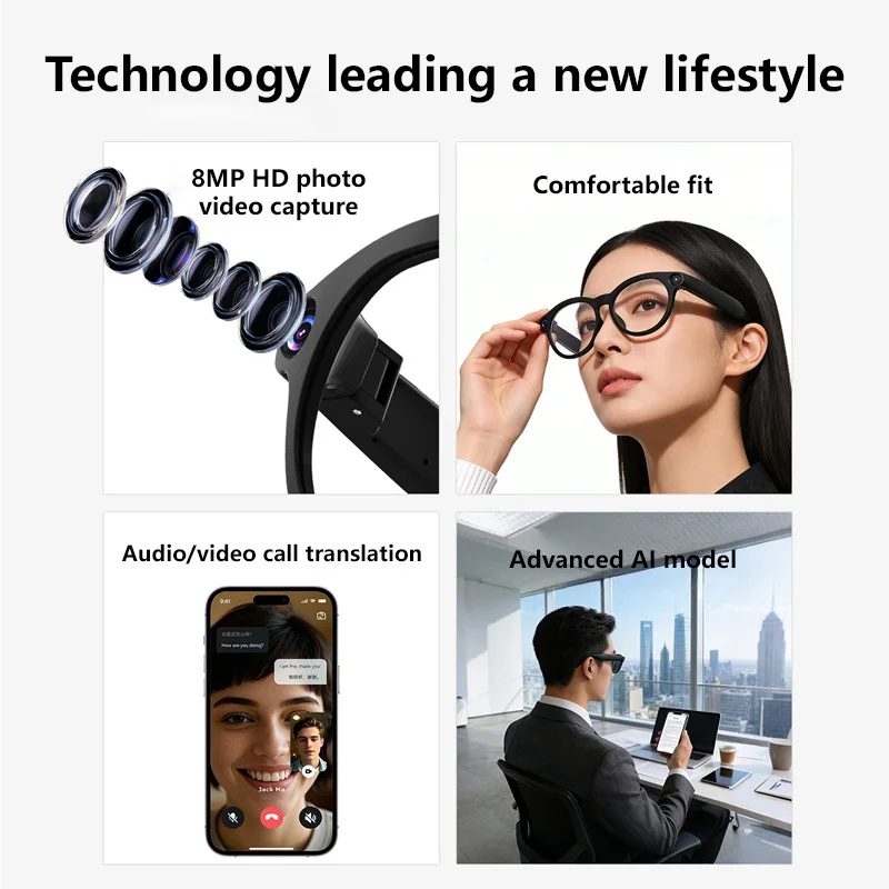 New 800W Pixel AI Smart Glasse - огляд і ціна Photography Videos Free
